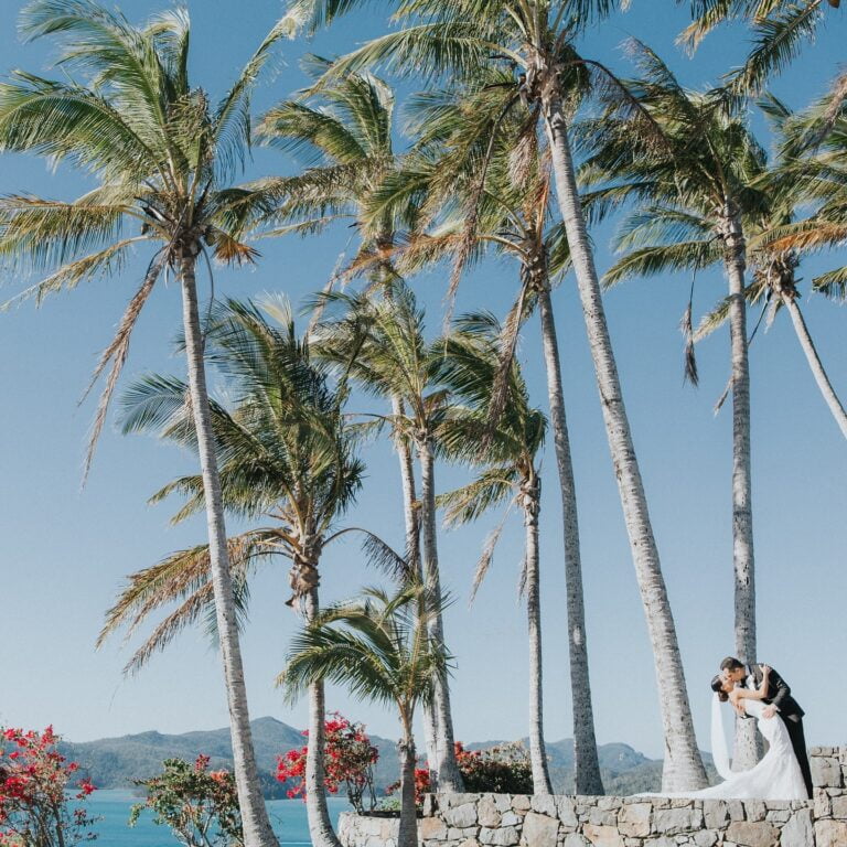 bride and groom photoshoot in Hamilton Island
