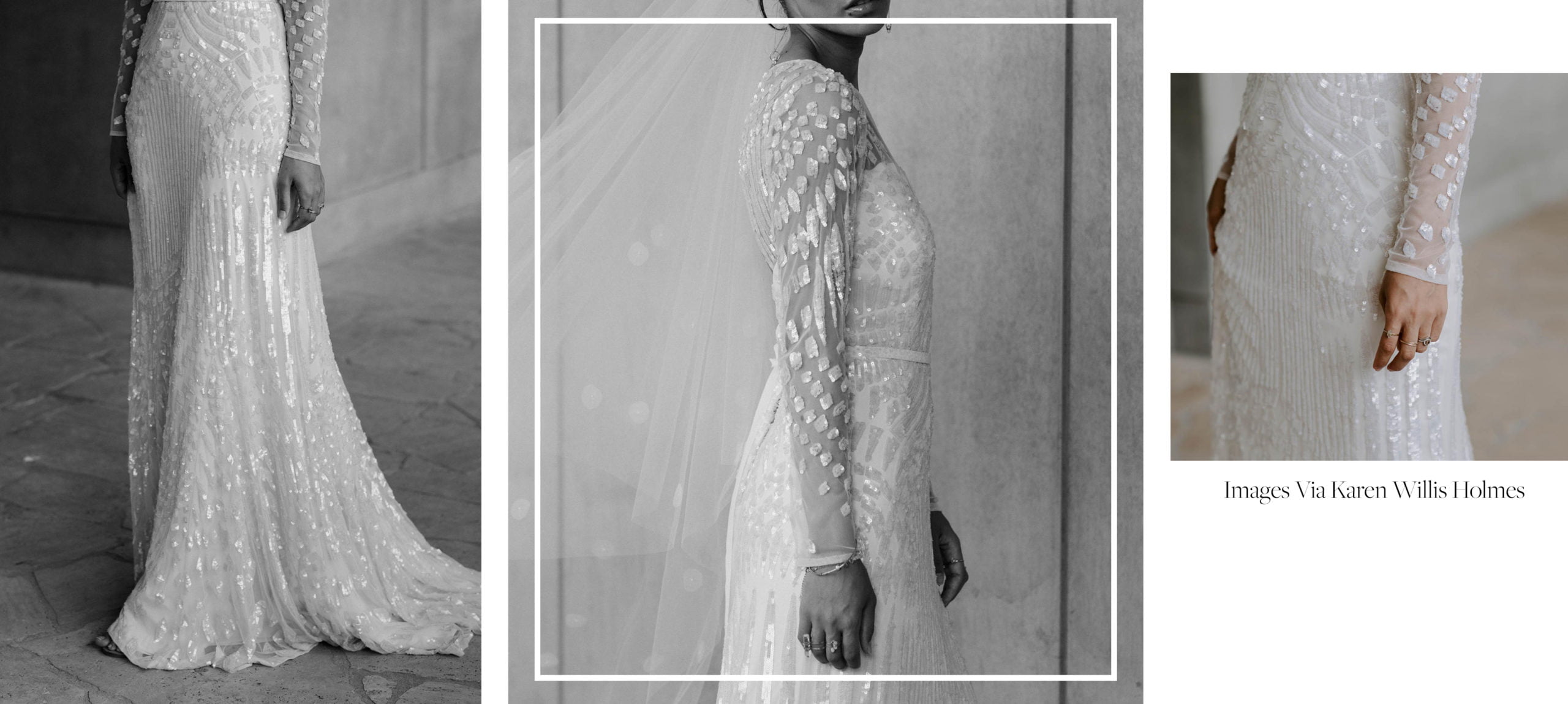 Model wearing the Lexi embellished gown, available at top wedding dress shops in Perth.