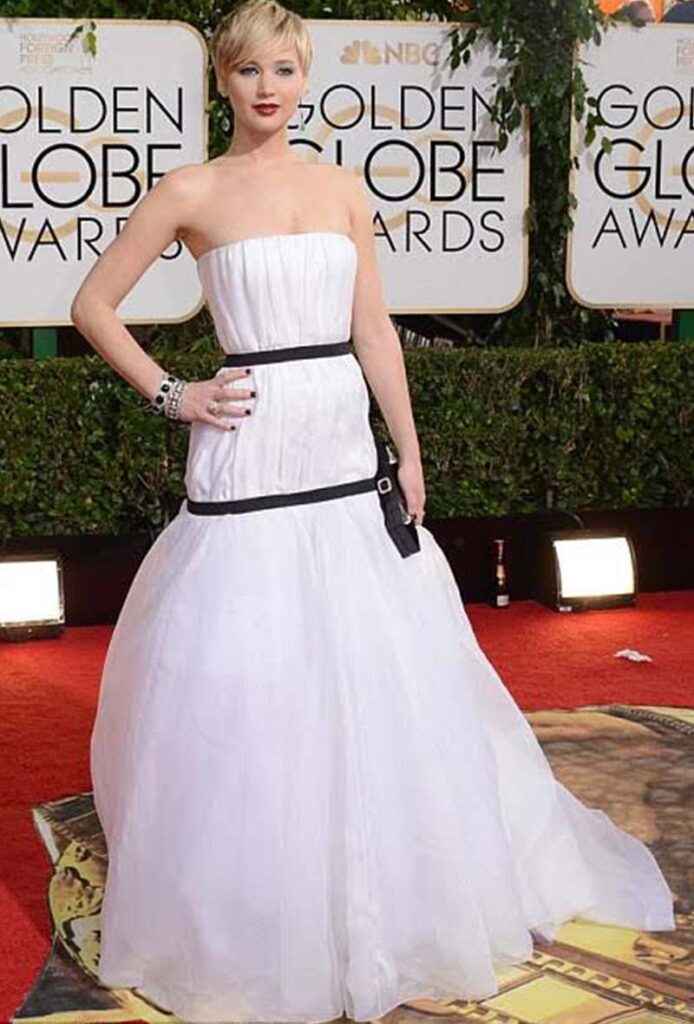 JenniferLawrenceWhiteDress