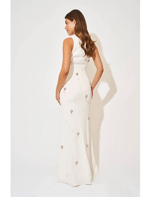 the back of the odd muse dress