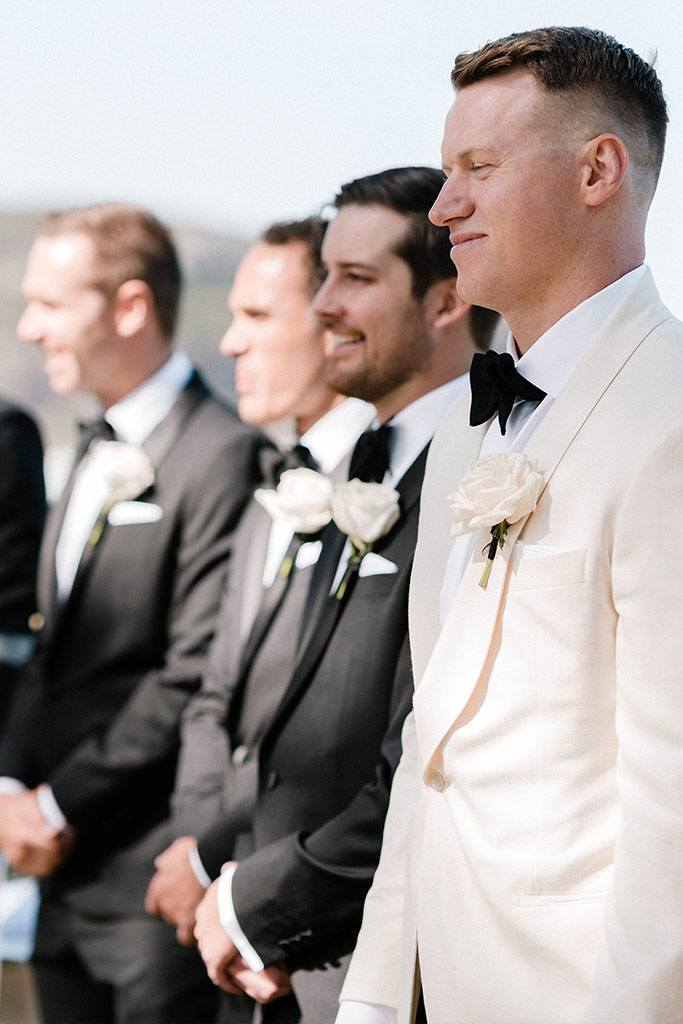 The groom and his groomsmen.