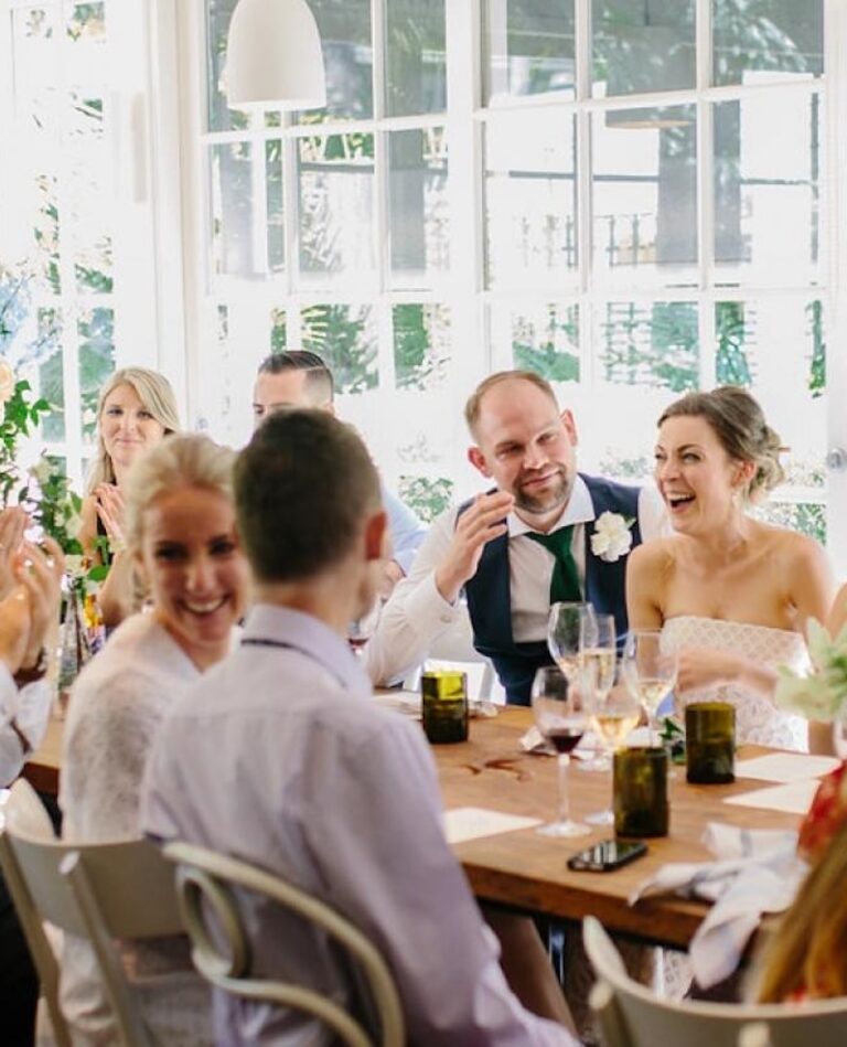 A wedding celebration at Chiswick, a popular sydney wedding venue