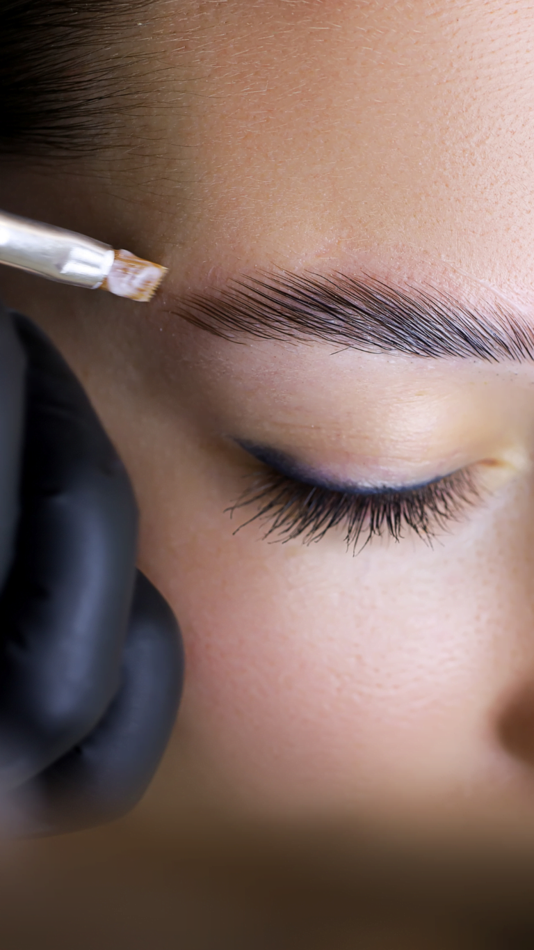 eyebrow treatment