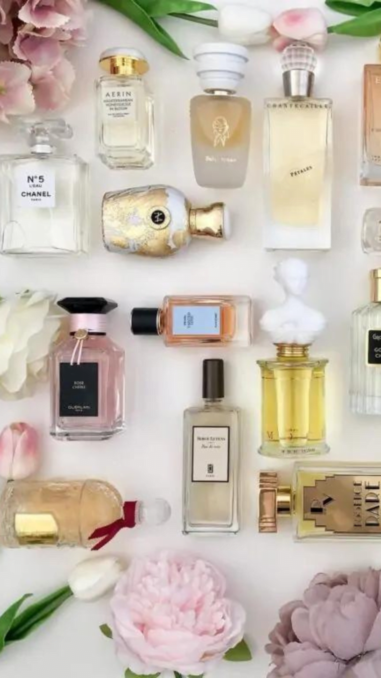 perfume bottles