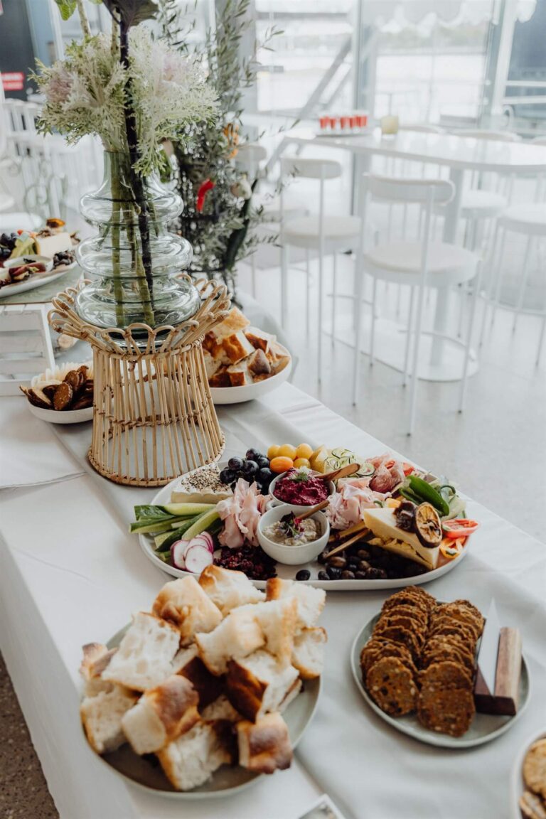 Grazing food platter for tasting at wedding expo in Sydney 2025"