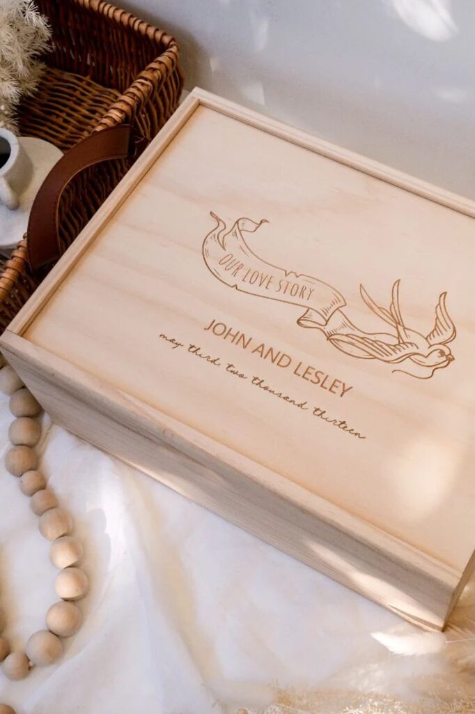 Wooden Keepsake Box
