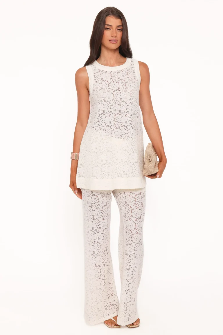 Petal and Pup lace set for engagement party outfits