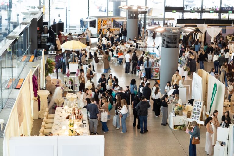 The crowd at one fine day wedding expo 2026