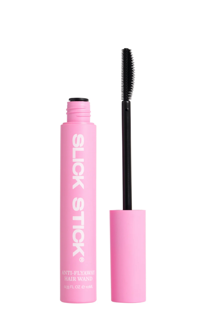 A hair flyaway wand for wedding hair
