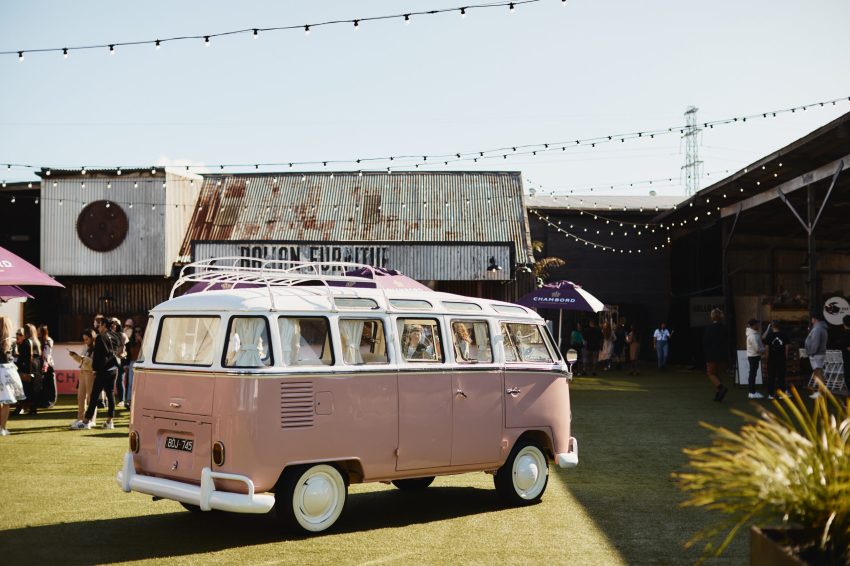 Volkswagen Van at the Wedding Fair in Melbourne