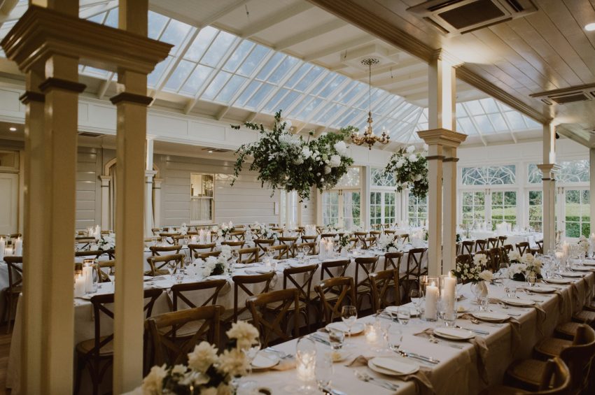 elegant indoor wedding venue